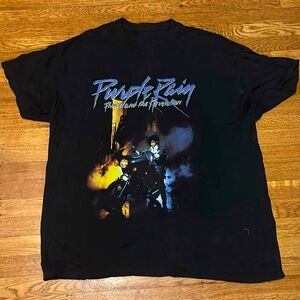 Official prince estate Purple Rain album shirt